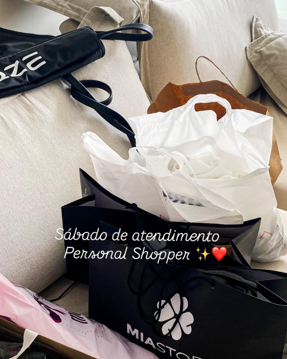 Sábado de Personal Shopper em Madrid
